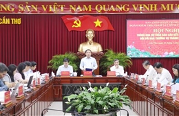 Đoàn kiểm tra, giám sát số 28 của Bộ Chính trị làm việc với Ban Thường vụ Thành ủy Cần Thơ