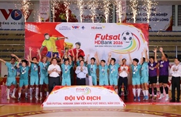 Bế mạc Giải Futsal HDBank Sinh viên khu vực Đồng bằng sông Cửu Long