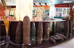 Độc đáo 'Bảo tàng bom mìn' ở Quảng Trị