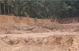 Đồng Nai: Người dân phản ánh tình trạng nghi khai thác đất trái phép