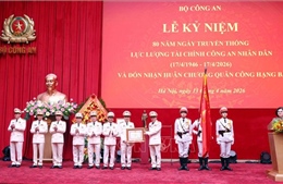 Kỷ niệm 80 năm Ngày truyền thống lực lượng Tài chính Công an nhân dân