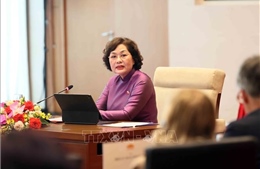 Phó Chủ tịch Quốc hội Nguyễn Thị Hồng tiếp Đoàn đại biểu cấp cao Hội đồng Kinh doanh Hoa Kỳ - ASEAN