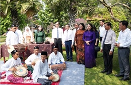 Phó Chủ tịch nước dự Ngày hội Văn hóa các dân tộc tỉnh Vĩnh Long