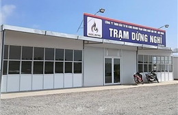 Đẩy nhanh tiến độ trạm dừng nghỉ trước dịp nghỉ lễ 30/4 - 1/5