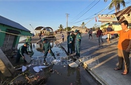 Cà Mau: Sạt lở, sụp kè thiệt hại 3 tỷ đồng