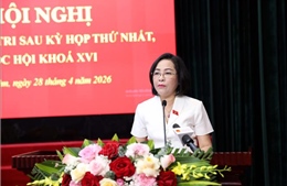 Phó Chủ tịch Quốc hội Nguyễn Thị Thanh tiếp xúc cử tri tại Ninh Bình