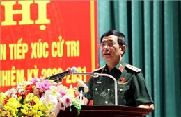 Phó Thủ tướng, Bộ trưởng Bộ Quốc phòng Phan Văn Giang tiếp xúc cử tri Thái Nguyên