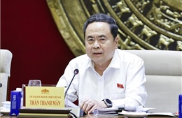 Chủ tịch Quốc hội Trần Thanh Mẫn chủ trì họp rà soát hệ thống văn bản quy phạm pháp luật