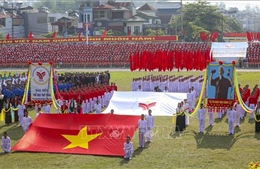 Hàng nghìn vận động viên tranh tài tại Đại hội Thể dục thể thao tỉnh Điện Biên