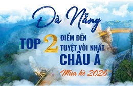 Đà Nẵng đứng thứ hai trong Top điểm đến hấp dẫn nhất châu Á mùa hè 2026