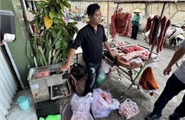 Triệt phá đường dây làm giả hơn 15 tấn thịt bò từ thịt heo nái