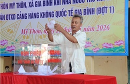 Hàng trăm hộ dân tham gia bốc thăm đất tái định cư dự án sân bay Gia Bình