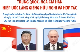 Trung Quốc, Nga gia hạn Hiệp ước Láng giềng hữu nghị và hợp tác
