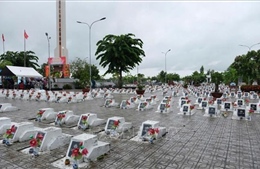 An Giang: Lấy mẫu sinh phẩm hài cốt liệt sĩ chưa xác định được thông tin danh tính