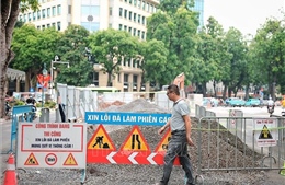 Hà Nội điều chỉnh tổ chức giao thông một số tuyến đường phục vụ thi công dự án chống úng ngập