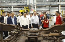 Tổng Bí thư, Chủ tịch nước Tô Lâm thăm Trung tâm Thử nghiệm đường sắt Singapore