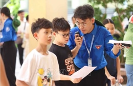 Hơn 2.000 học sinh tham gia đánh giá năng lực vào lớp 6 Trường THCS Năng khiếu Đại học Sư phạm