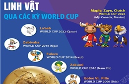 Linh vật qua các kỳ World Cup