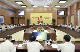 Phiên họp thứ 3 của Ủy ban Thường vụ Quốc hội diễn ra ngày 10/6