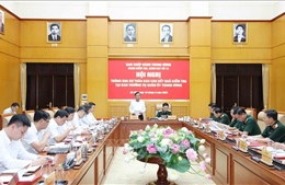 Thông qua dự thảo báo cáo kết quả kiểm tra tại Ban Thường vụ Quân ủy Trung ương
