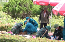 Thành phố Huế hoàn thành sớm lấy mẫu hài cốt liệt sĩ