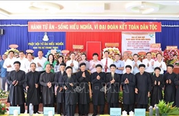 Phật giáo Tứ Ân Hiếu Nghĩa phát huy truyền thống đồng hành cùng dân tộc​
