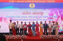 Biểu dương 51 gia đình hạnh phúc, tiêu biểu tại Đồng Nai