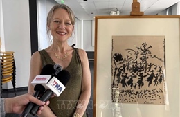 Tranh của danh họa Picasso về hòa bình ở Việt Nam được giới thiệu tại Pháp