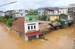 Mưa lớn khiến nước sông Bằng Giang dâng nhanh, Cao Bằng khẩn cấp ứng phó