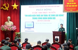 Quân đội ứng dụng chuyển đổi số tuyên truyền kiến thức an toàn, vệ sinh lao động