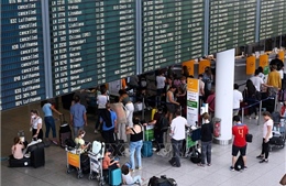 Sân bay Đức quá tải vì hệ thống kiểm soát biên giới mới của EU