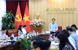 Theo dõi tiến độ, kịp thời tháo gỡ vướng mắc trong thực hiện các cam kết, thỏa thuận quốc tế