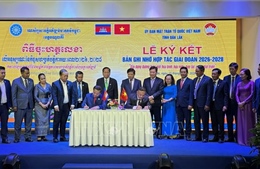 Việt Nam - Campuchia hợp tác xây dựng đường biên giới hòa bình, hữu nghị