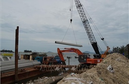 Đà Nẵng khẩn trương hoàn thành kè An Lương trước mùa mưa bão 
