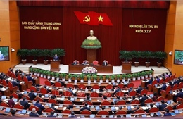 Thông cáo báo chí về ngày làm việc thứ tư Hội nghị Trung ương 3, khóa XIV