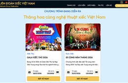 Mua vé xem xiếc trực tuyến, chọn ghế và nhận mã QR ngay trên điện thoại