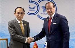 Hội nghị AMM-59: Việt Nam thúc đẩy hợp tác với Panama, Luxembourg, Hà Lan và Qatar