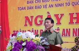 Đại tướng Lương Tam Quang dự Ngày hội toàn dân bảo vệ an ninh Tổ quốc tại Hưng Yên