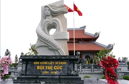 Khánh thành Khu lưu niệm Anh hùng liệt sĩ Công an nhân dân Bùi Thị Cúc