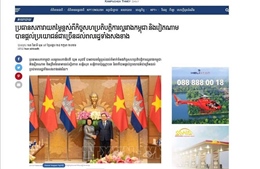 Báo chí Campuchia đưa tin đậm nét về chuyến thăm Việt Nam của Chủ tịch Quốc hội Khuon Sudary