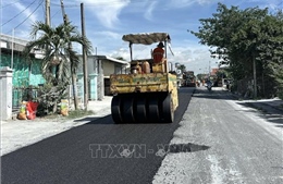 Thi công trở lại Dự án sửa chữa Quốc lộ 30