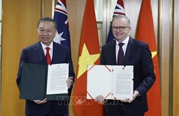 Tổng Bí thư, Chủ tịch nước Tô Lâm và Thủ tướng Australia trao tuyên bố chung