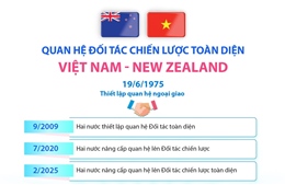 Quan hệ Đối tác chiến lược toàn diện Việt Nam - New Zealand