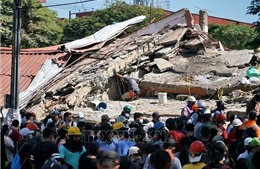 Colombia đẩy nhanh hoạt động cứu hộ sau trận động đất