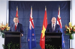 Tổng Bí thư, Chủ tịch nước Tô Lâm và Thủ tướng New Zealand gặp gỡ báo chí