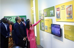 Chủ tịch Quốc hội Cộng hòa Côte d'Ivoire thăm Học viện Nông nghiệp Việt Nam