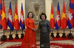 Phó Chủ tịch Quốc hội Nguyễn Thị Thanh phát biểu tại Hội nghị liên Nghị viện cấp Chủ tịch Quốc hội lần thứ hai (ISC-2)