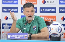 HLV Anthony Hudson: 'Đội tuyển Việt Nam đã chơi tốt từ đầu giải'