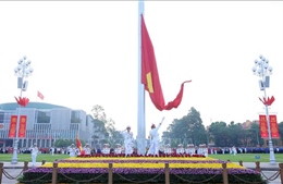 Thiêng liêng Lễ Thượng cờ tại Quảng trường Ba Đình trong ngày Quốc khánh