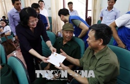 Phó Chủ tịch nước thăm các thương, bệnh binh, người có công tỉnh Bắc Giang